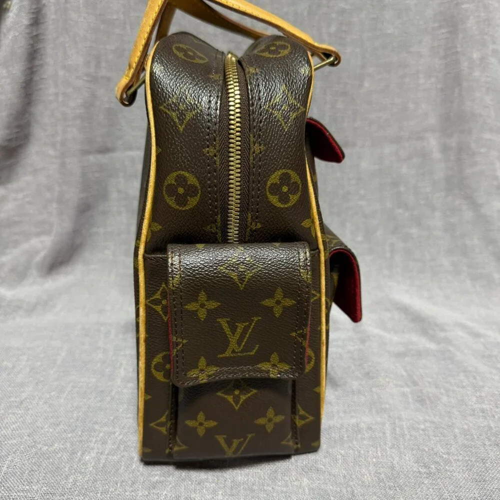 Louis Vuitton ExcentriCite Brown Monogram Authentic